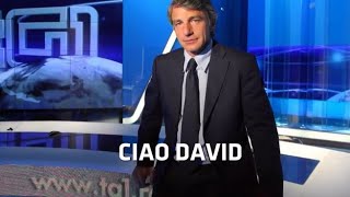 Il tributo del Tg1 a Sassoli «Ciao David» [upl. by Yseult]