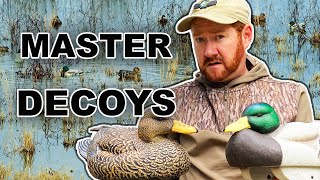 Duck Decoy Spreads Pt 1  Realistic vs Manipulation  Decoy Masterclass [upl. by Harty354]