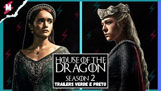 HOUSE OF THE DRAGON 2 Novos Trailers React e Análise A SÉRIE DO ANO 🔥 [upl. by Enelad]