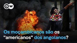 Protestos Os moçambicanos são os quotamericanosquot dos angolanos [upl. by Rivera]