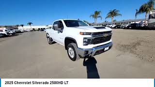 2025 Chevrolet Silverado 2500HD HEMET BEAUMONT MENIFEE PERRIS LAKE ELSINORE MURRIETA C25190 [upl. by Enywtna14]