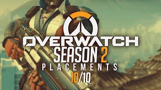 Lets Play Overwatch  Placement 10  LETZTES PLACEMENT [upl. by Nohsad]