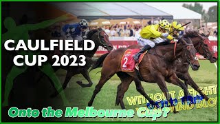 2023 Caulfield Cup  Gold Trip FRA Without A Fight IRE West Wind Blows IRE [upl. by Paucker]