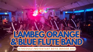 Lambeg Orange and Blue  Rathcoole Protestant Boys Indoor Clip 2 [upl. by Allan]