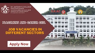 JOBS  VACANCY  CAREER  PLACEMENT  STANTONYS COLLEGE [upl. by Winser511]