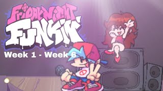 Jogando o Friday Night Funkin Week 1  6 [upl. by Atnicaj247]