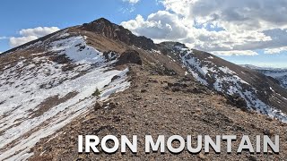 Iron Mountain From Cameron Pass  State Forest State Park  Routt National Forest [upl. by Yrovi]