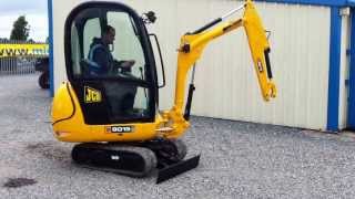 2008 JCB 8015 MINI DIGGER CW FULL GLASS CAB [upl. by Riay]