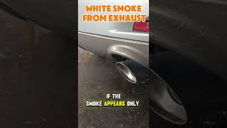 White Smoke from Exhaust whitesmoke exhaust [upl. by Giesecke]