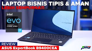 Semakin sempurna laptopnya Tipis cepat dan aman  Asus ExpertBook B9400CEA Review Indonesia [upl. by Huskey]