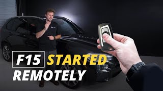 BMW Remote Start Retrofit For F15 X5 – Installation Tutorial [upl. by Aizirk]