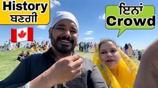 Our First Nagar Kirtan In 🇨🇦Canada Calgary 2023 323 [upl. by Dottie]