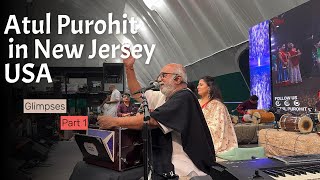 Garba  Part 1 Glimpses By Atul Purohit In New Jersey USA [upl. by Atirehs803]