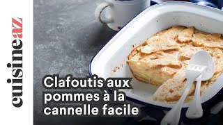 Clafoutis aux pommes à la cannelle facile [upl. by Dnilazor]