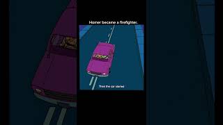 Homer became a firefighter  part 1treandingshort cartoon viralvideo simpsons [upl. by Kroll527]