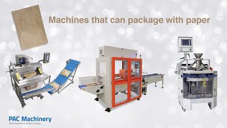 Packaging Machinery That Can Run With Paper [upl. by Ennagrom499]