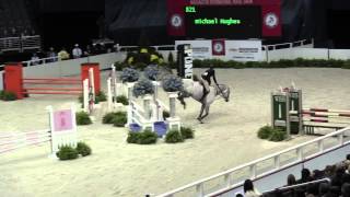 Michael Hughes and work off mount Soldier Hermes WIHS Equitation Finals Work Off [upl. by Wivestad]