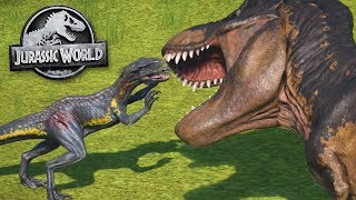 Jurassic World Evolution BIGGEST BATTLE ROYAL YET  ALL DINOSAURS  Jurassic World Evolution  HD [upl. by Nele]