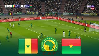 LIVE 🔴 SENEGAL vs BURKINA FASO  Africa Cup of Nations 2025 Qualifiers  eFootball Gameplay [upl. by Siwel]