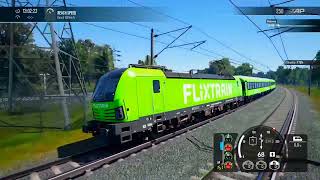 FlixTrain vectron intro  TSW 5 [upl. by Montgomery]