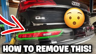 How To Remove Audi Q5 Rear Tail Light EASY [upl. by Oren]