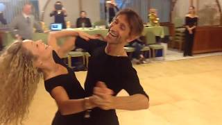 Mirko Gozzoli amp Edita Daniute  Sinkinsons Basic Foxtrot [upl. by Raleigh]