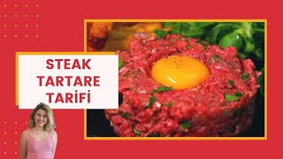 STEAK TARTAR TARİFİ  Masterchef Türkiye deki Bonfile Tartare Nasıl Yapılır Dana Et Tartar Yapımı [upl. by Norok]