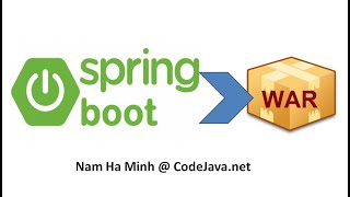 TIP package Spring Boot application to WAR file [upl. by Enidaj]