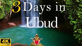 How to Spend 3 Days in UBUD Bali Indonesia  Travel Itinerary [upl. by Stubbs]