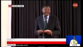 Speaker Moses Wetangula Speech during The 20th Annual National Prayer Breakfast [upl. by Nauqram]