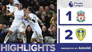 SUMMERVILLE SCORES DRAMATIC WINNER  LIVERPOOL 12 LEEDS UNITED  PREMIER LEAGUE HIGHLIGHTS [upl. by Wallraff]