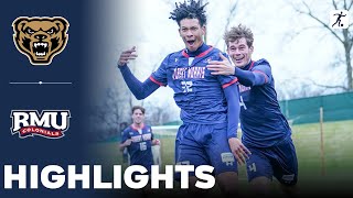 Oakland vs Robert Morris  Horizon Soccer Championship Final  Highlights  November 16 2024 [upl. by Karole211]