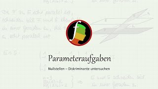 Parameteraufgaben  Anzahl der Nullstellen in Abhängigkeit vom Parameter [upl. by Nagel]