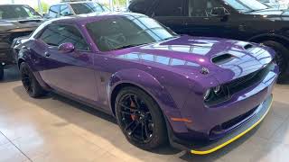 2023 Plum Crazy Challenger Widebody Redeye Jailbreak  Last Call Edition [upl. by Rogerio]