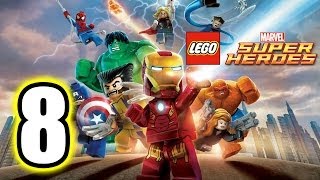 LEGO Marvel Super Heroes Walkthrough PART 8 PS3 Lets Play Gameplay TRUEHD QUALITY [upl. by Wester]