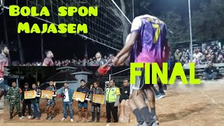 BOLA VOLI SPON KADESCAP TAHUN 2024 MAJASEM KRAJAN VS PUTRA MANDIRI CEPET [upl. by Anuat881]