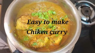 Easy to make Chiken curry chiken nonveg cooking cookingfood food [upl. by Solegnave]