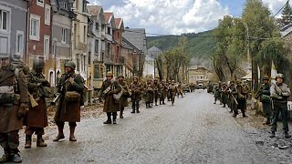 Malmedy Belgium December 1944 Troops of the US Armys Norwegian American 99th Infantry Battalion [upl. by Pollerd]