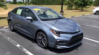 2020 Toyota Corolla SE Premium Full Tour amp Startup at Massey Toyota [upl. by Leina942]