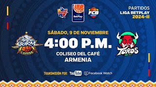 LIVE LigaBetplayDeBaloncesto  Storm VS Toros del Valle 2024  11  9 [upl. by Idelson]