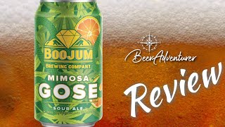 Mimosa Gose  Boojum Brewing Co  Beer Review [upl. by Treacy]