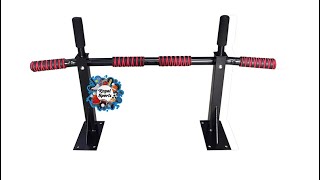 D2203  Wall Mounted Pull Up Chin Up Bar  Black  Regal Sports [upl. by Einnad]