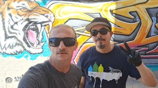 Artist Interview with JINX at his 3rd appearance at The ART Project in La Junta Colorado [upl. by Annora]