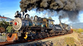 Steam Train Doubleheaders [upl. by Hayimas]