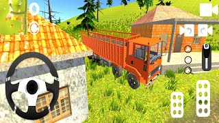 Real Tata Truck 1109 Village Driving  Car Gameplay  Android Gameplay  Simulator Gameplay [upl. by Eelak]