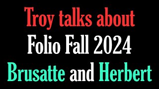 Troy Talks About Folio Society Fall 2024  Brusatte and Herbert [upl. by Teyugn]