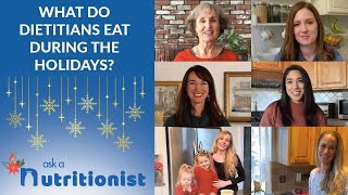 What Do Dietitians Eat During The Holidays [upl. by Eeramit]