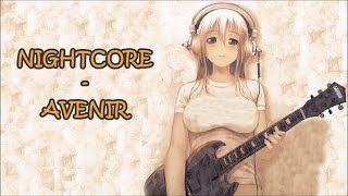 Nightcore  Avenir Louane [upl. by Meehan]