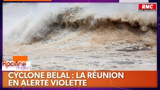 La Réunion  quotNous sommes entrés dans le dur du cyclonequot [upl. by Duggan]