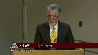 Senator Portantino introducing SB691 to the Senate Education Committee [upl. by Juliann]